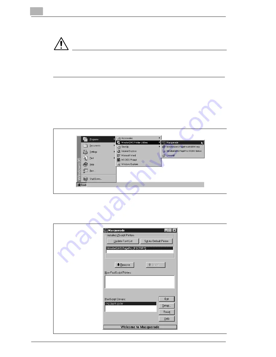 MINOLTA-QMS PagePro 4100W Скачать руководство пользователя страница 71