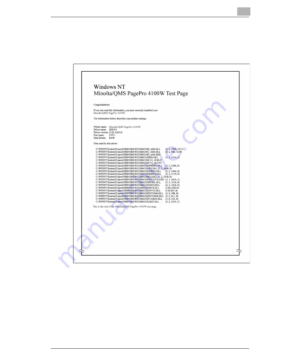 MINOLTA-QMS PagePro 4100W Скачать руководство пользователя страница 84