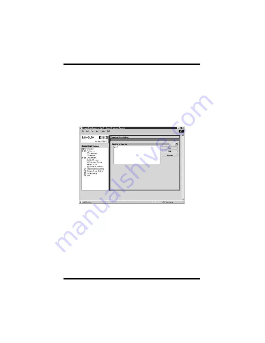 MINOLTA-QMS PageScope Software Manual Download Page 43