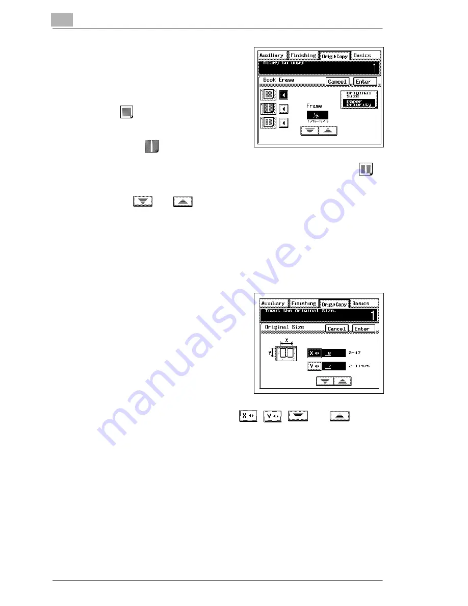 Minolta CF1501 Operator'S Manual Download Page 124