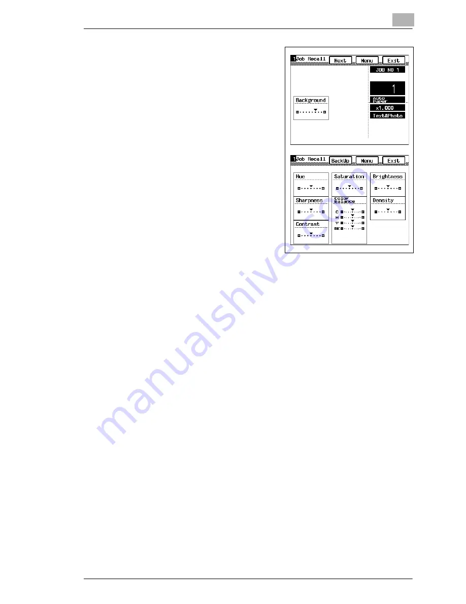 Minolta CF1501 Operator'S Manual Download Page 163