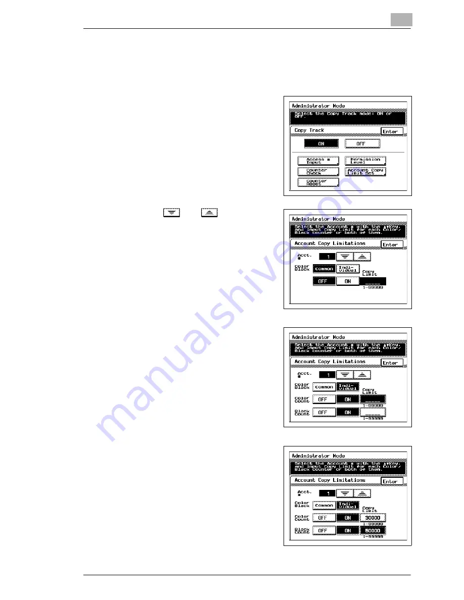 Minolta CF1501 Operator'S Manual Download Page 187