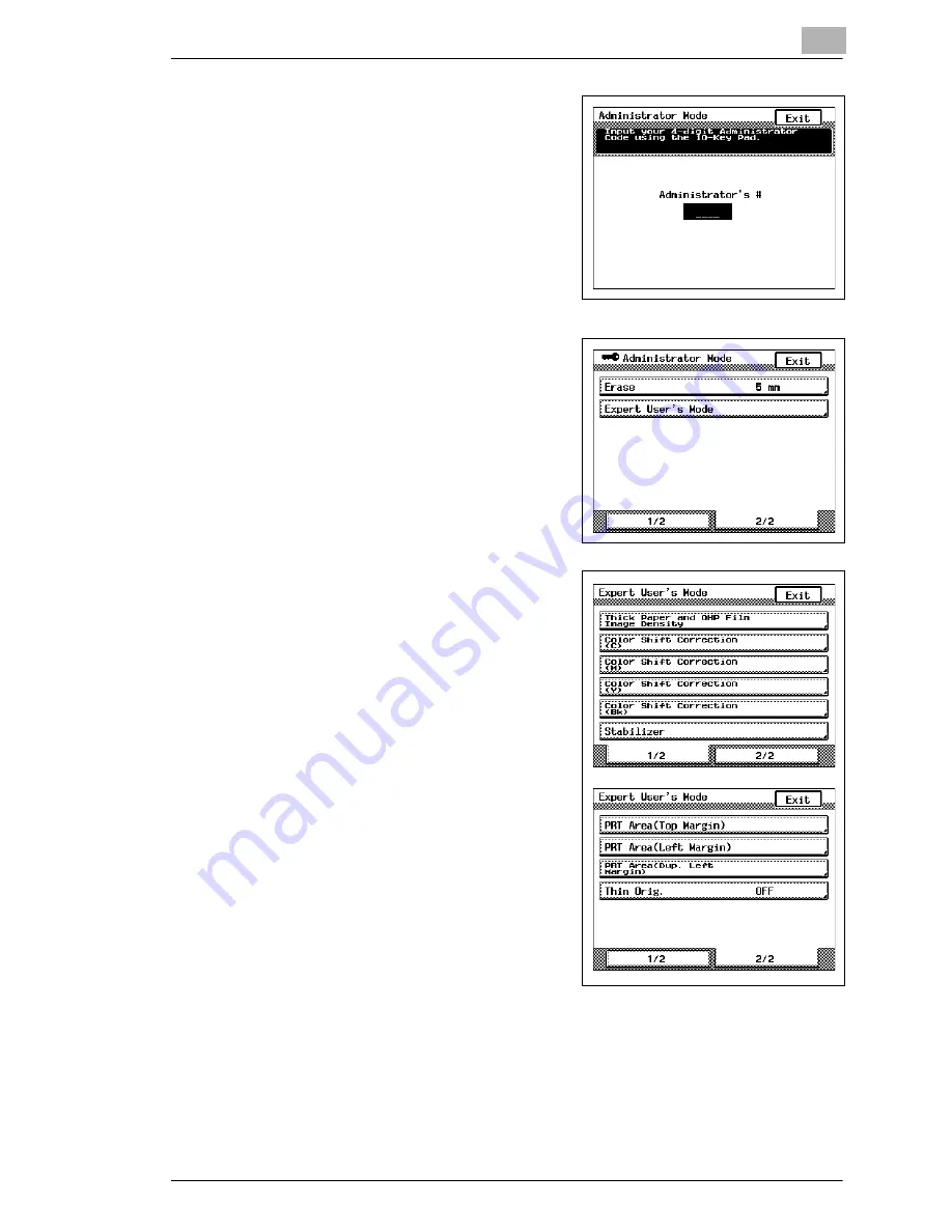 Minolta CF1501 Operator'S Manual Download Page 197