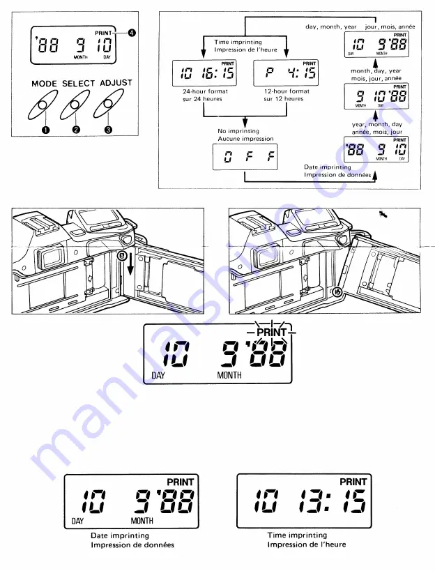 Minolta DATA BACK DB Скачать руководство пользователя страница 6