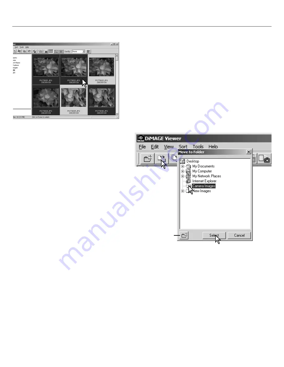 Minolta DIMAGE VIEWER 2.1 Instruction Manual Download Page 21