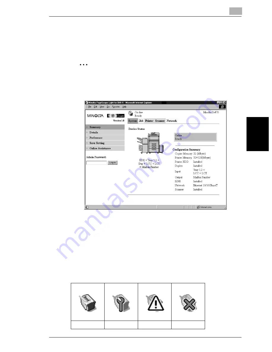 Minolta PI4700E User Manual Download Page 328