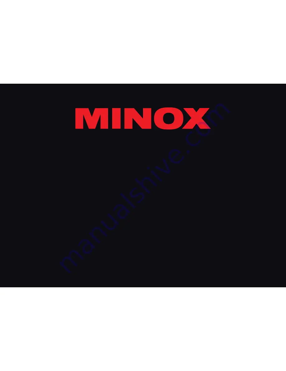 Minox BV 10x25 Скачать руководство пользователя страница 1