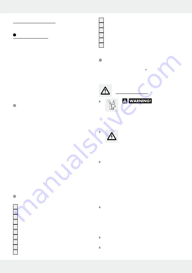 Miomare IAN 298753 Assembly, Operating And Safety Instructions Download Page 9