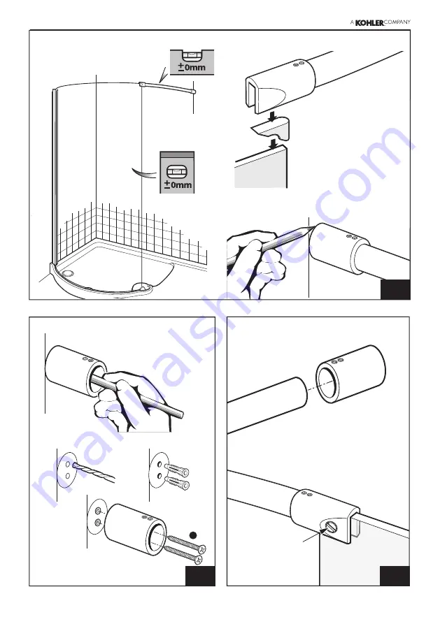 Mira Leap Walk In Installation Manual Download Page 9