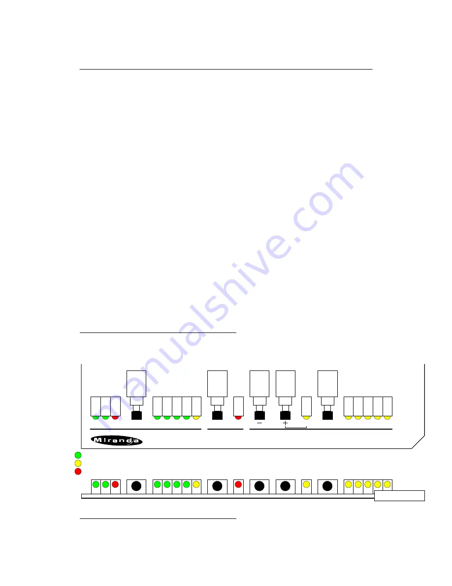 Miranda ASD-111i Manual To Installation And Operation Download Page 13