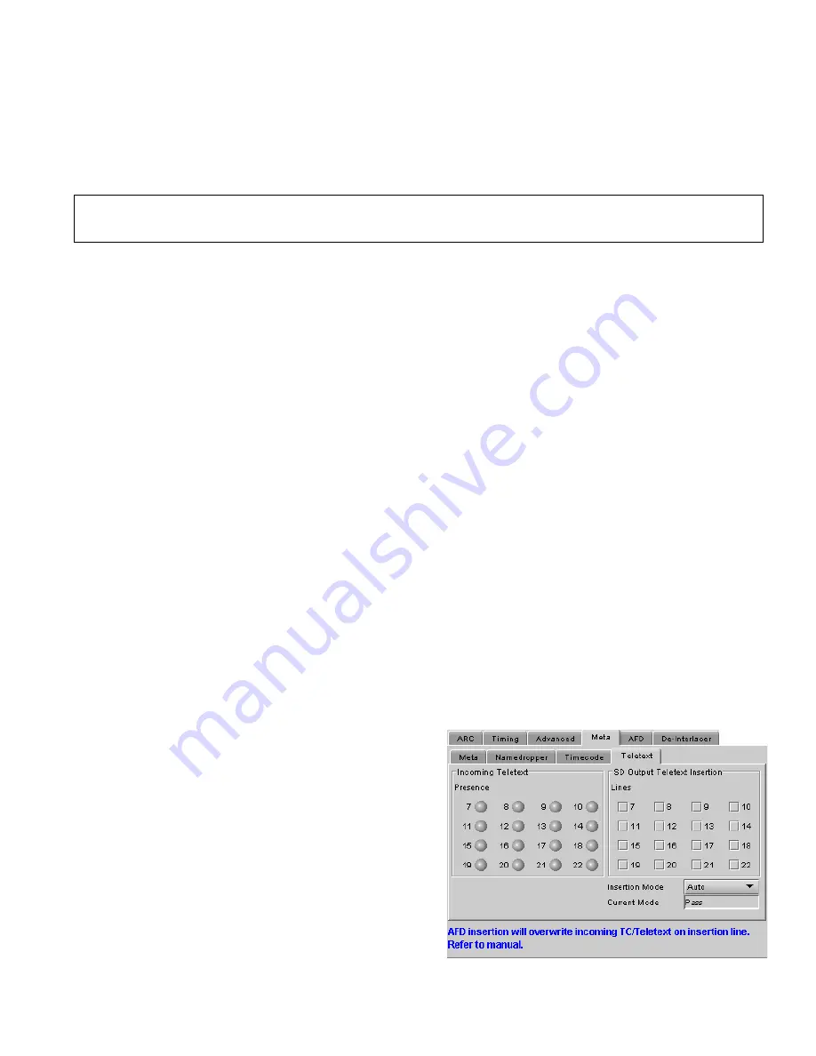 Miranda DENSITE XVP-3901-DC Manual To Installation And Operation Download Page 61