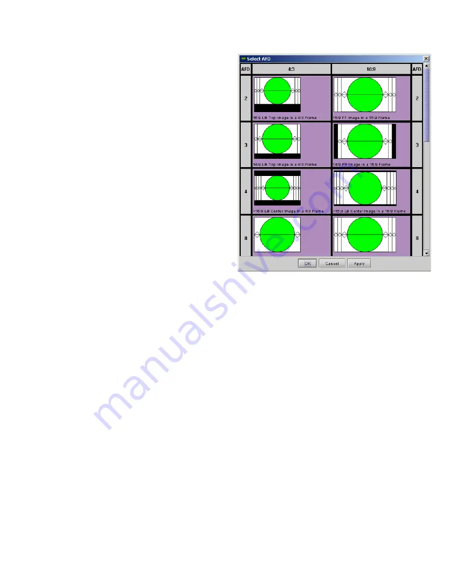 Miranda DENSITE XVP-3901-DC Manual To Installation And Operation Download Page 63