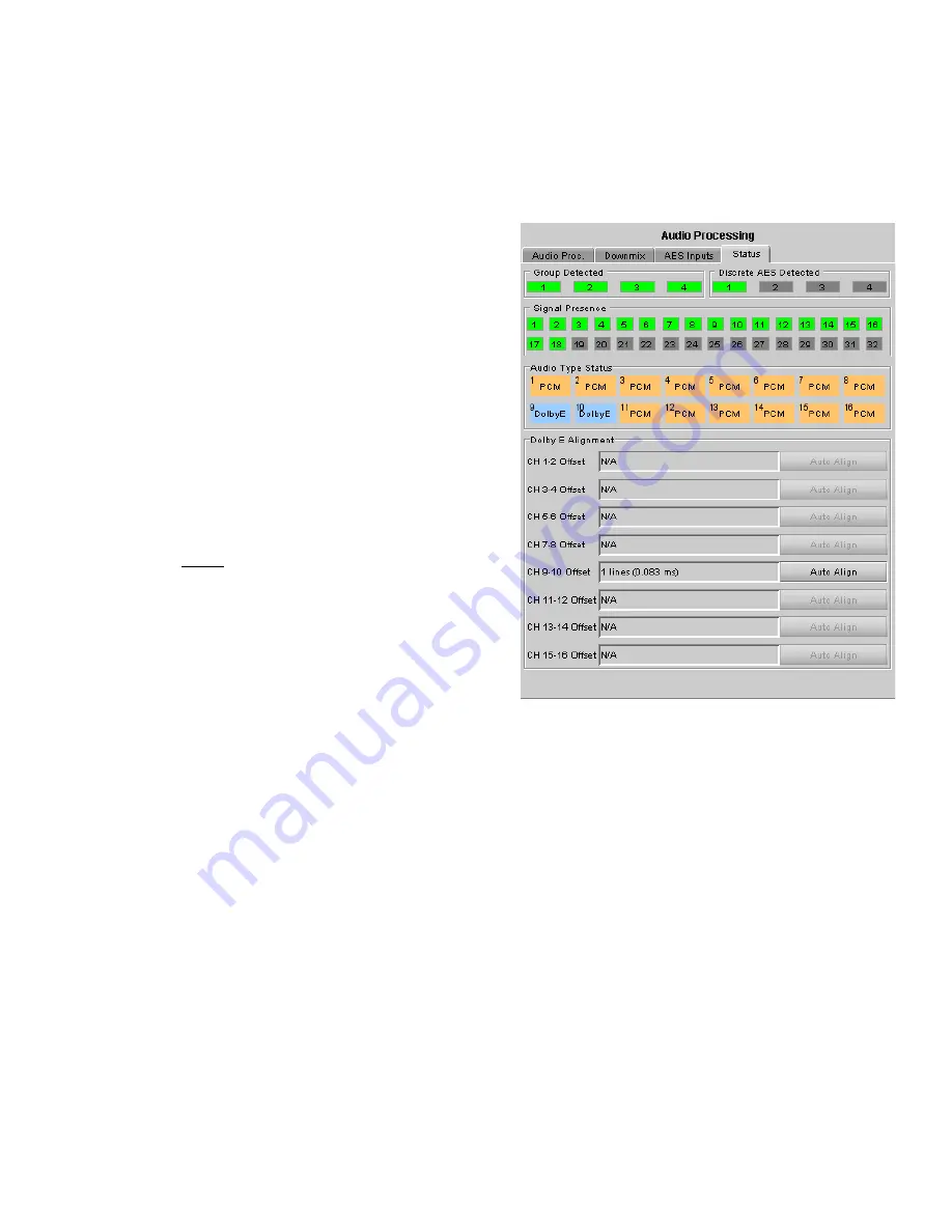 Miranda DENSITE XVP-3901-DC Manual To Installation And Operation Download Page 69