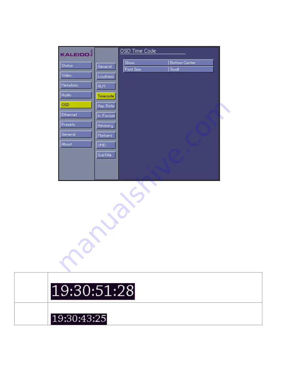 Miranda KS-900 Manual To Installation And Operation Download Page 60