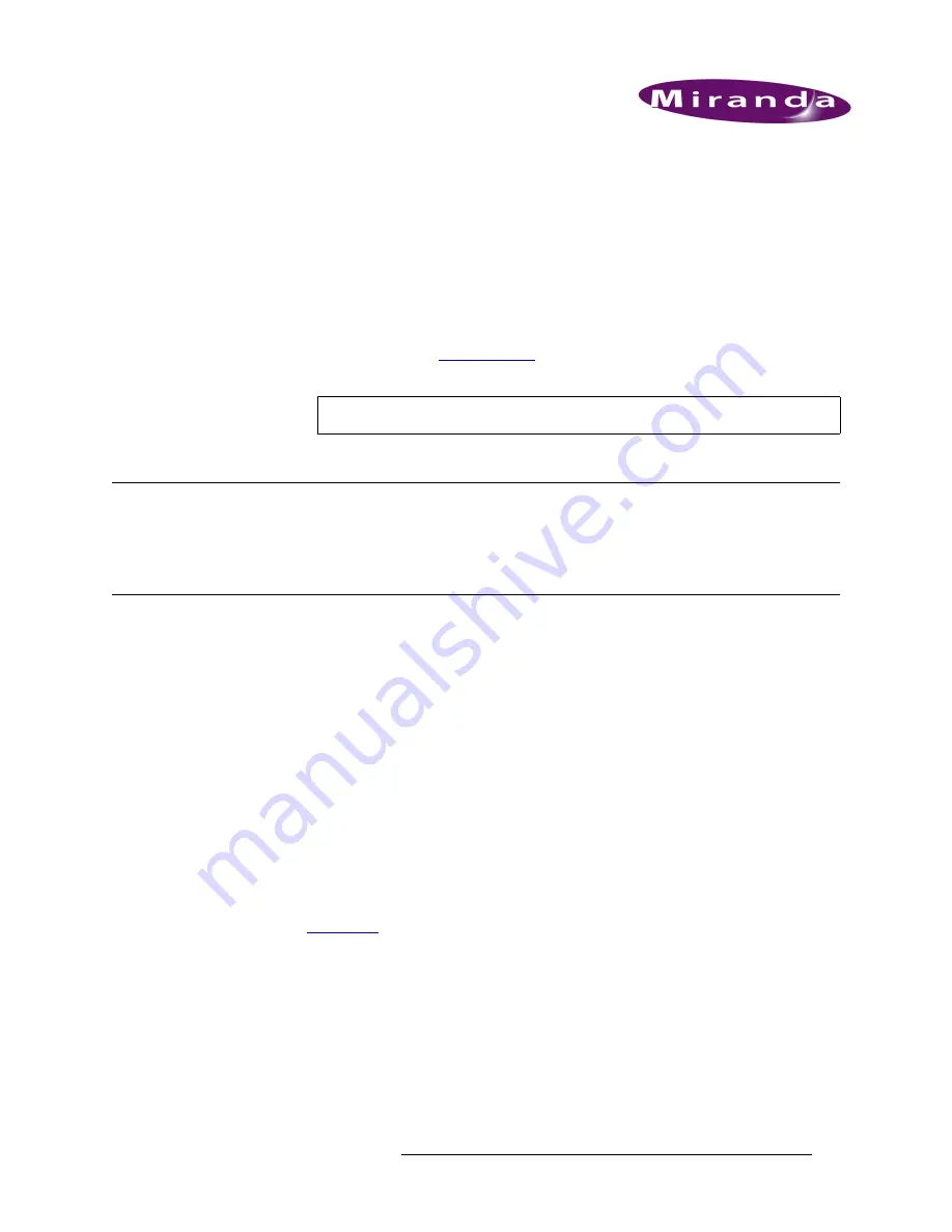 Miranda NV8144 User Manual Download Page 111