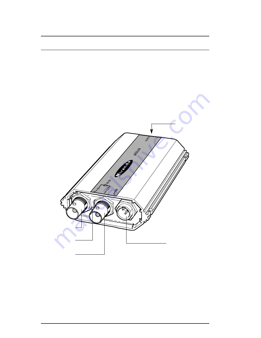 Miranda SDM-872p Скачать руководство пользователя страница 6