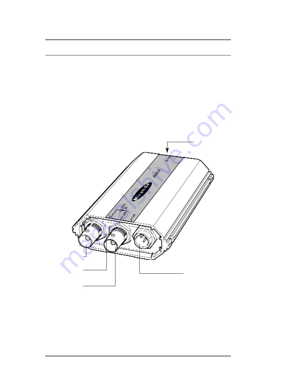 Miranda SDM-875p Скачать руководство пользователя страница 6