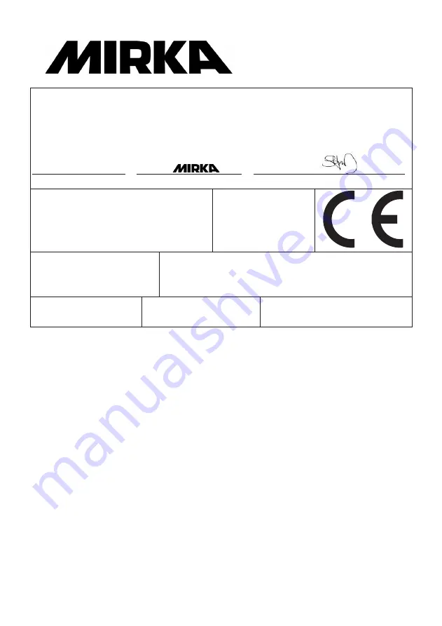 MIRKA ROS2 series Manual Download Page 115