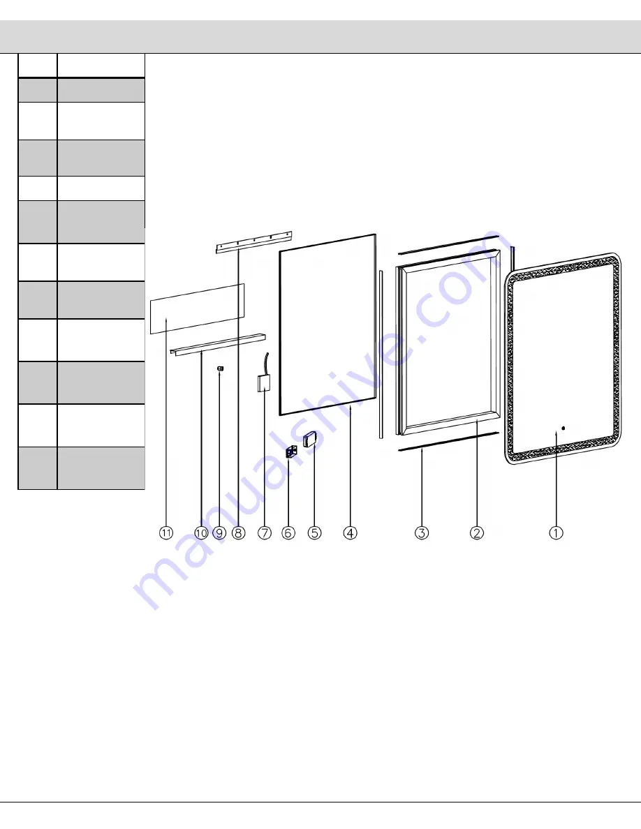 miseno M6036LED User Manual Download Page 7