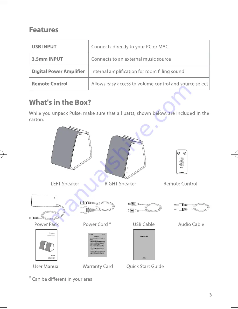 Mission PULSE User Manual Download Page 5