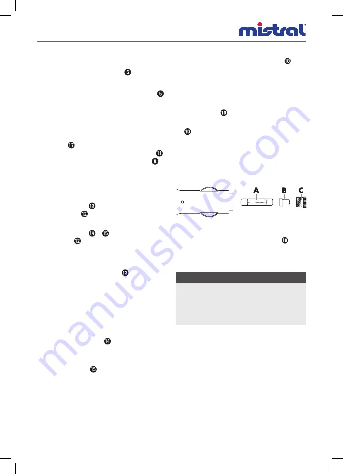 Mistral 401002 2107 Скачать руководство пользователя страница 22