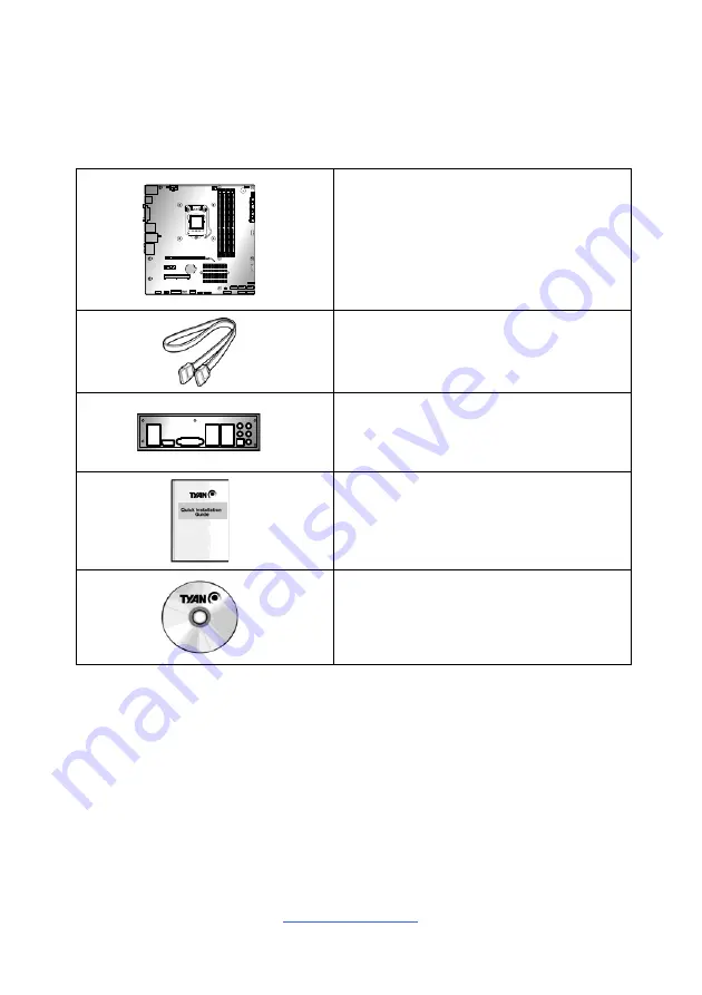 MiTAC TYAN S5545 Manual Download Page 4