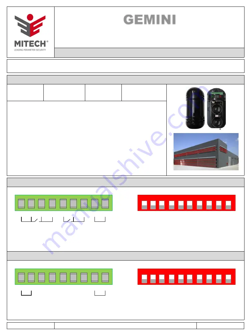 MITECH GEMINI Series Скачать руководство пользователя страница 3