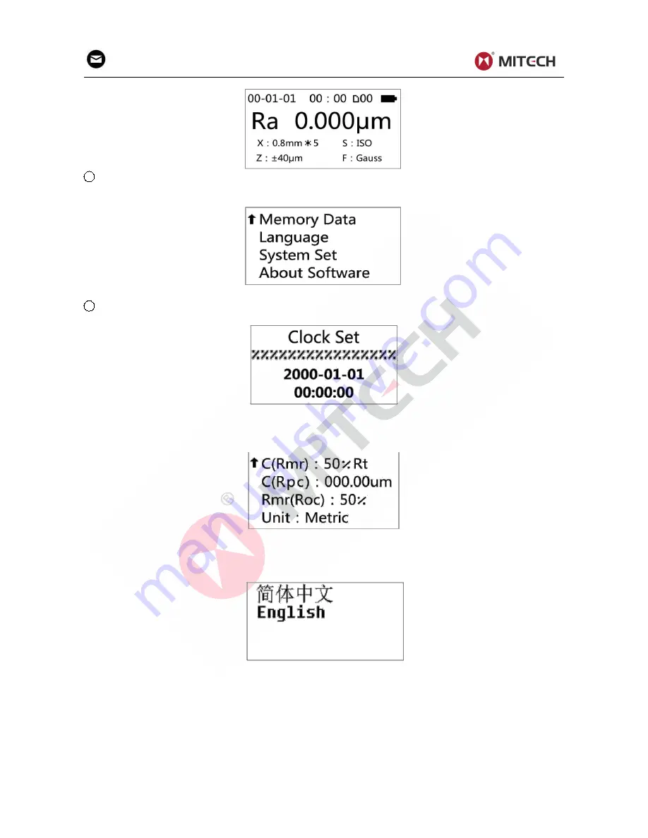 MITECH MR200 User Manual Download Page 8