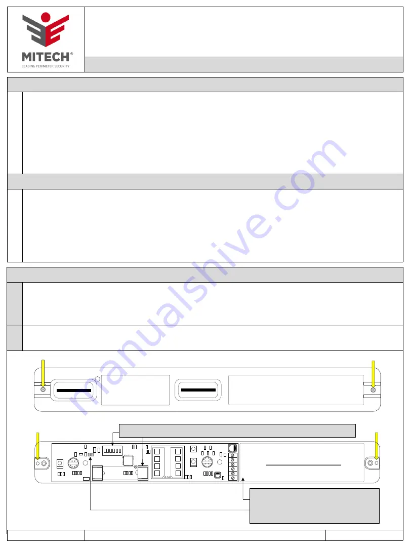 MITECH TWIN WS DT Installation And User Manual Download Page 3