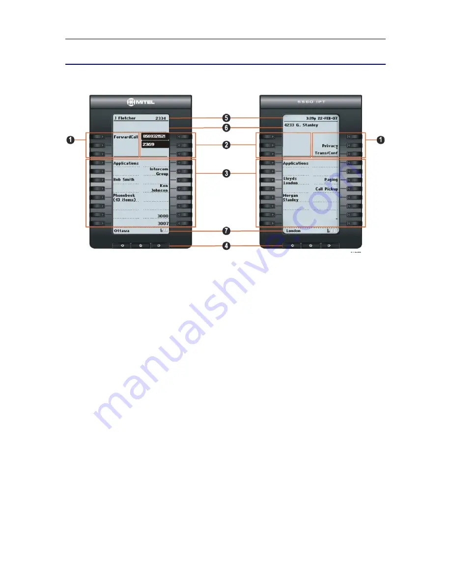 Mitel 5560 Скачать руководство пользователя страница 12