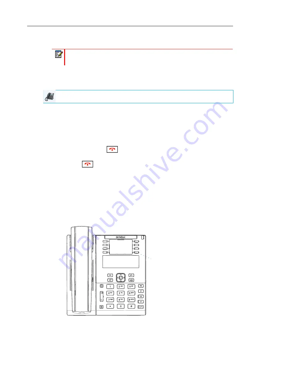 Mitel 6865i User Manual Download Page 106