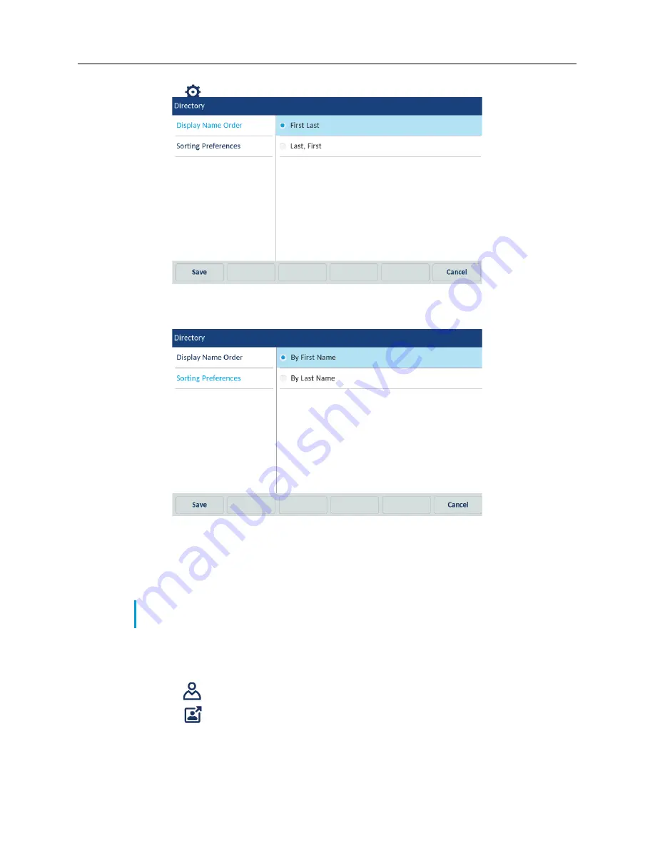 Mitel 6970 User Manual Download Page 70