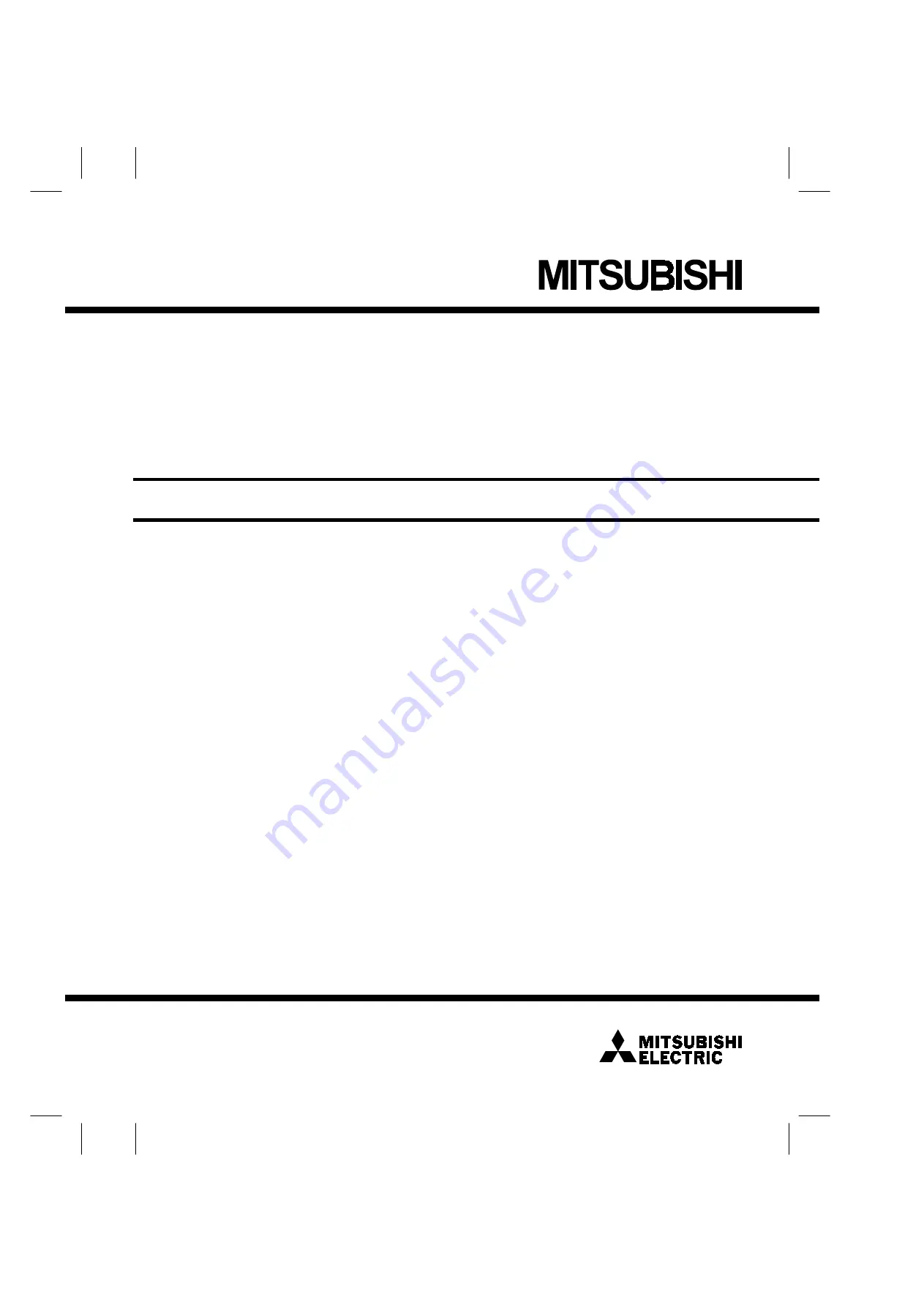 Mitsubishi Electric A173UHCPU Programming Manual Download Page 1