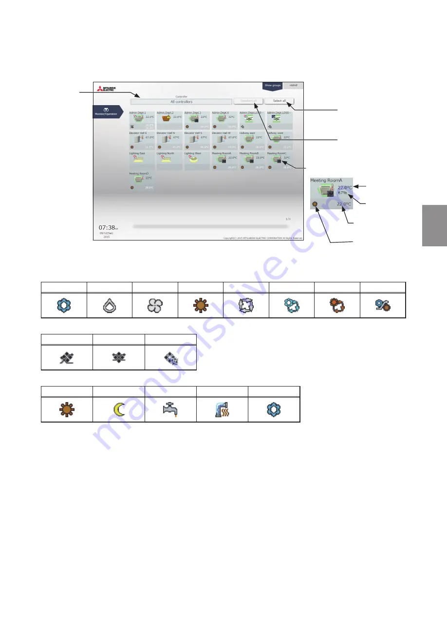 Mitsubishi Electric AE-200A Скачать руководство пользователя страница 153