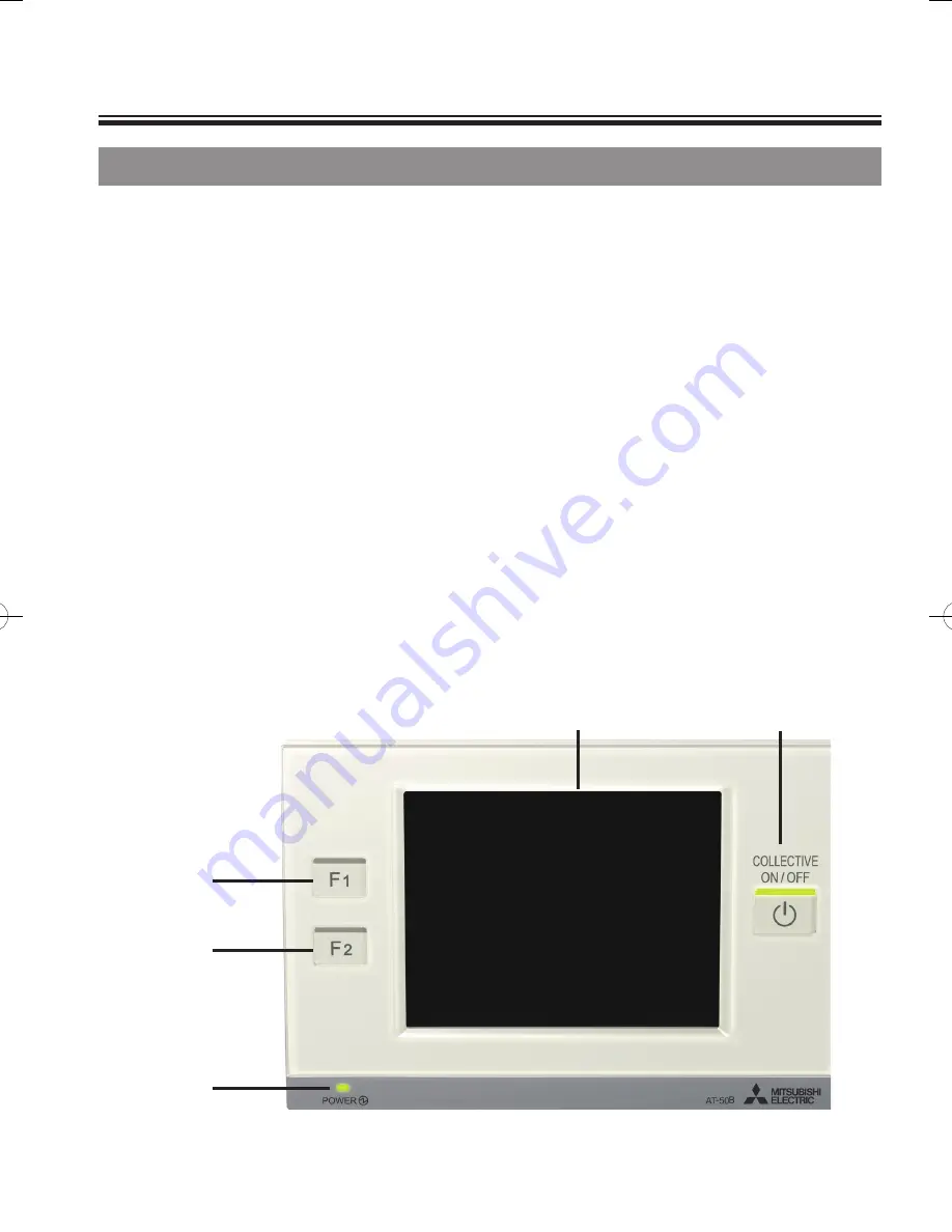 Mitsubishi Electric AT-50B Скачать руководство пользователя страница 6