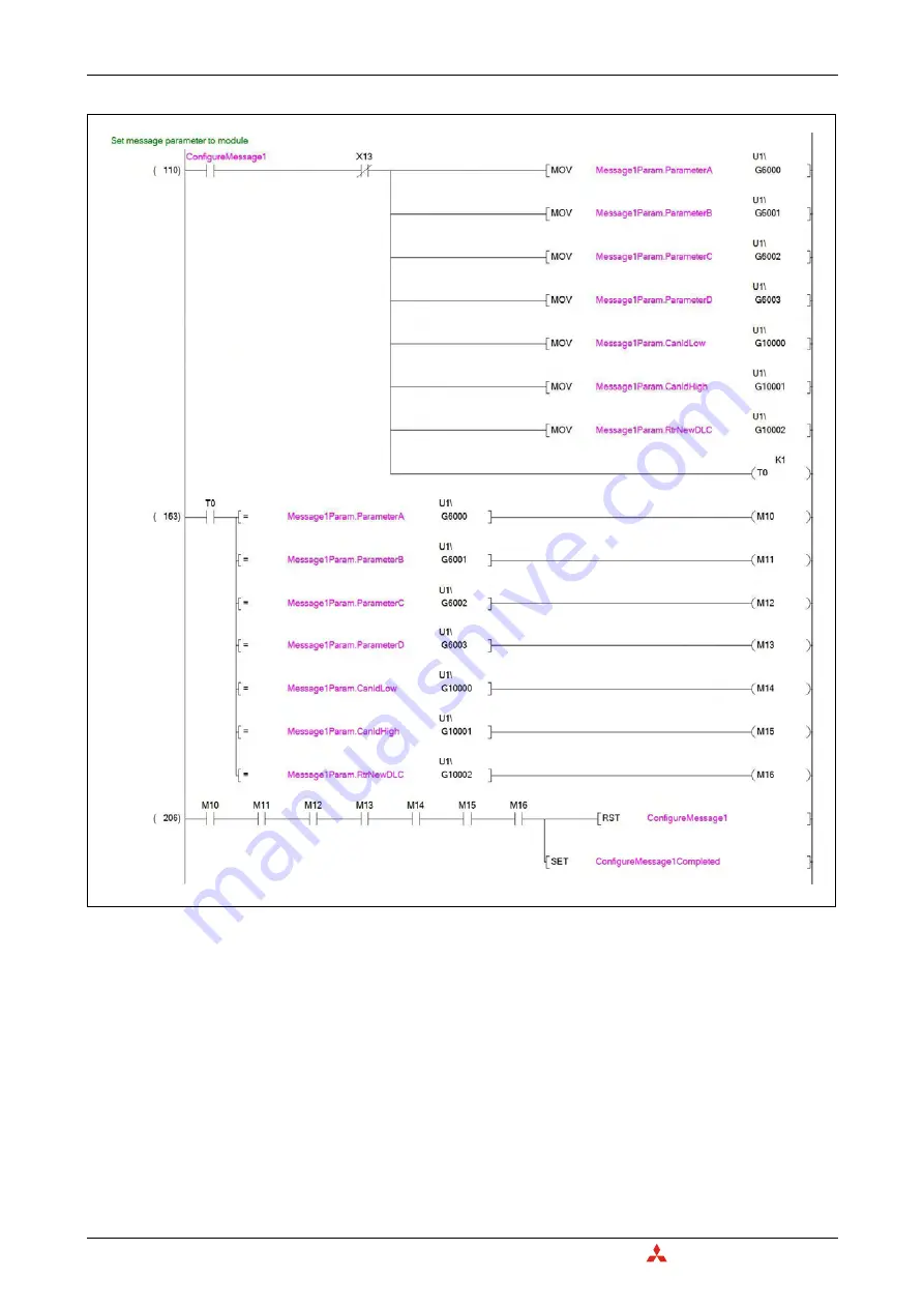 Mitsubishi Electric CANopen ME3CAN1-L Скачать руководство пользователя страница 172