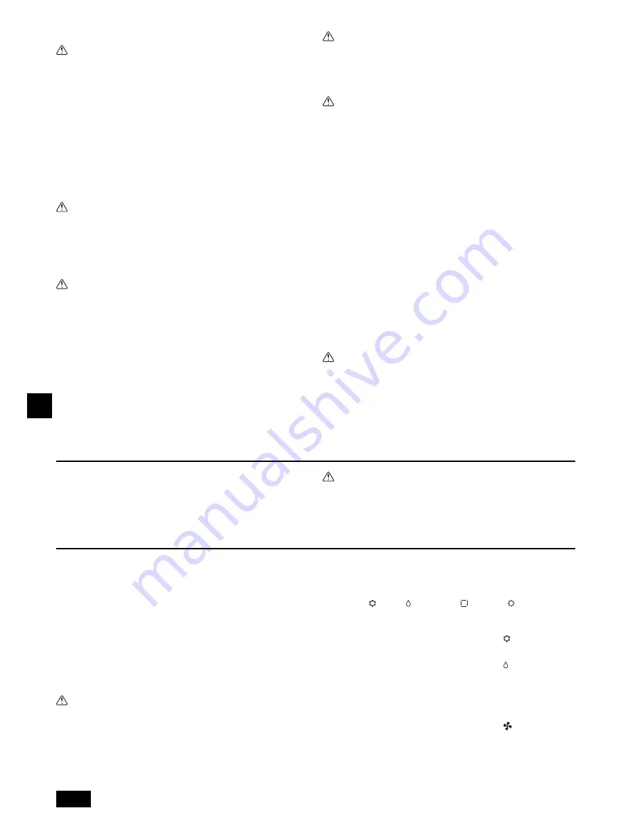 Mitsubishi Electric City Multi PEFY-WP20VMA-E Operation Manual Download Page 34