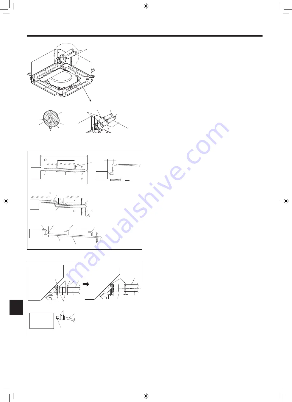 Mitsubishi Electric CITY MULTI PLFY-M-VEM Series Installation Manual Download Page 8