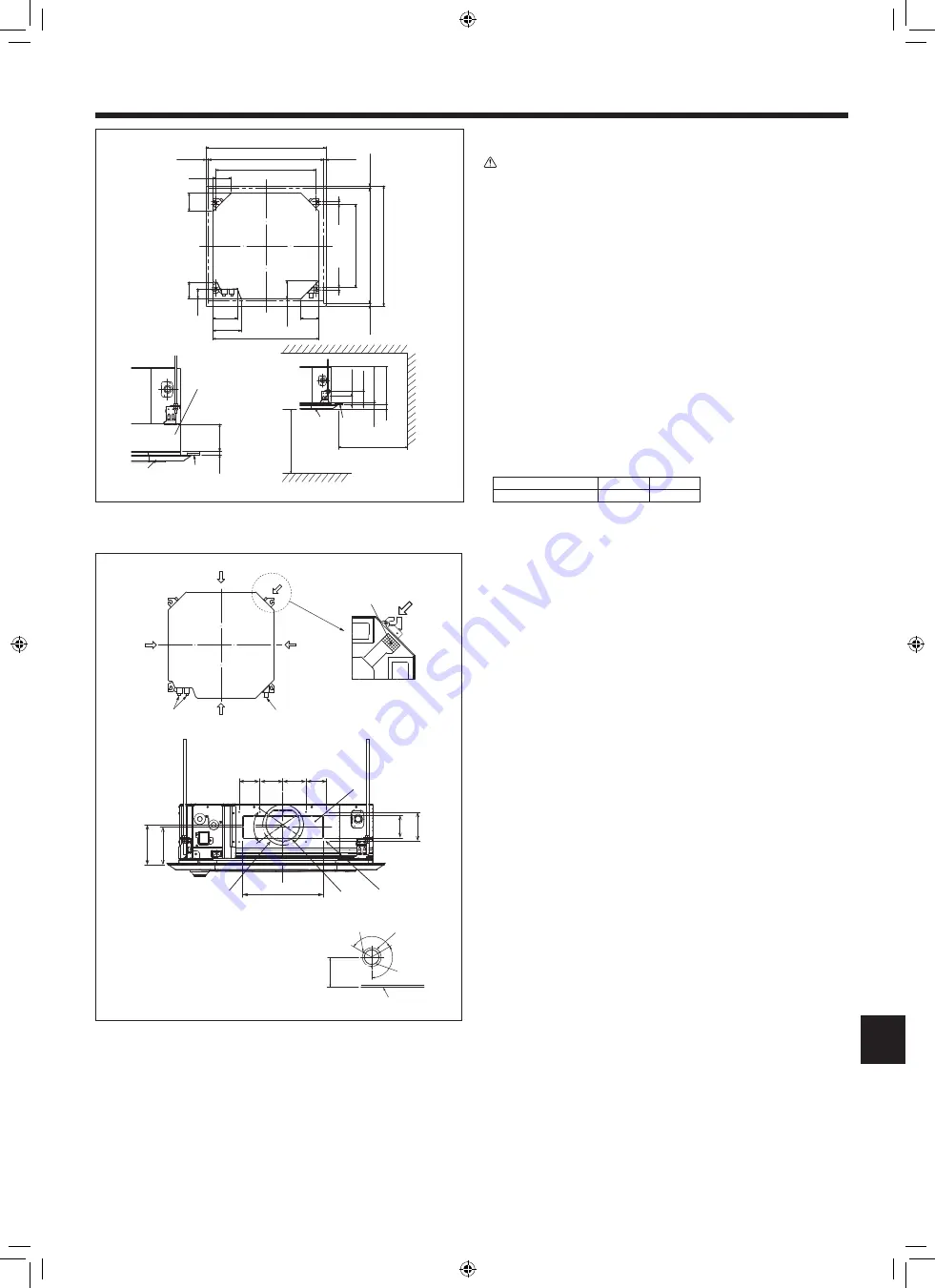 Mitsubishi Electric City Multi PLFY-WL-VEM-E Series Installation Manual Download Page 23