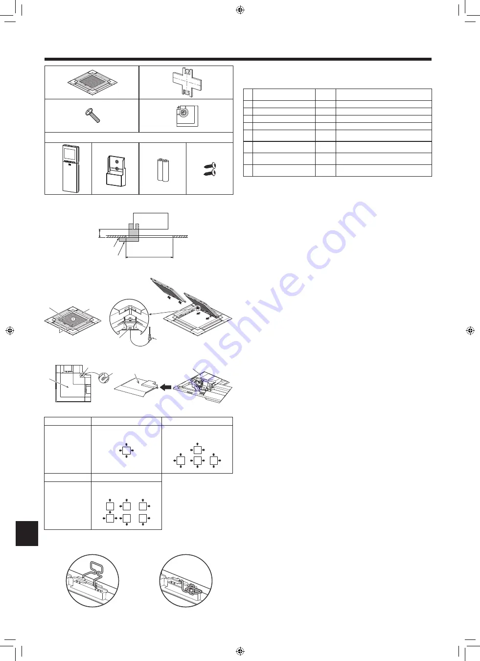 Mitsubishi Electric City Multi PLFY-WL-VEM-E Series Installation Manual Download Page 38