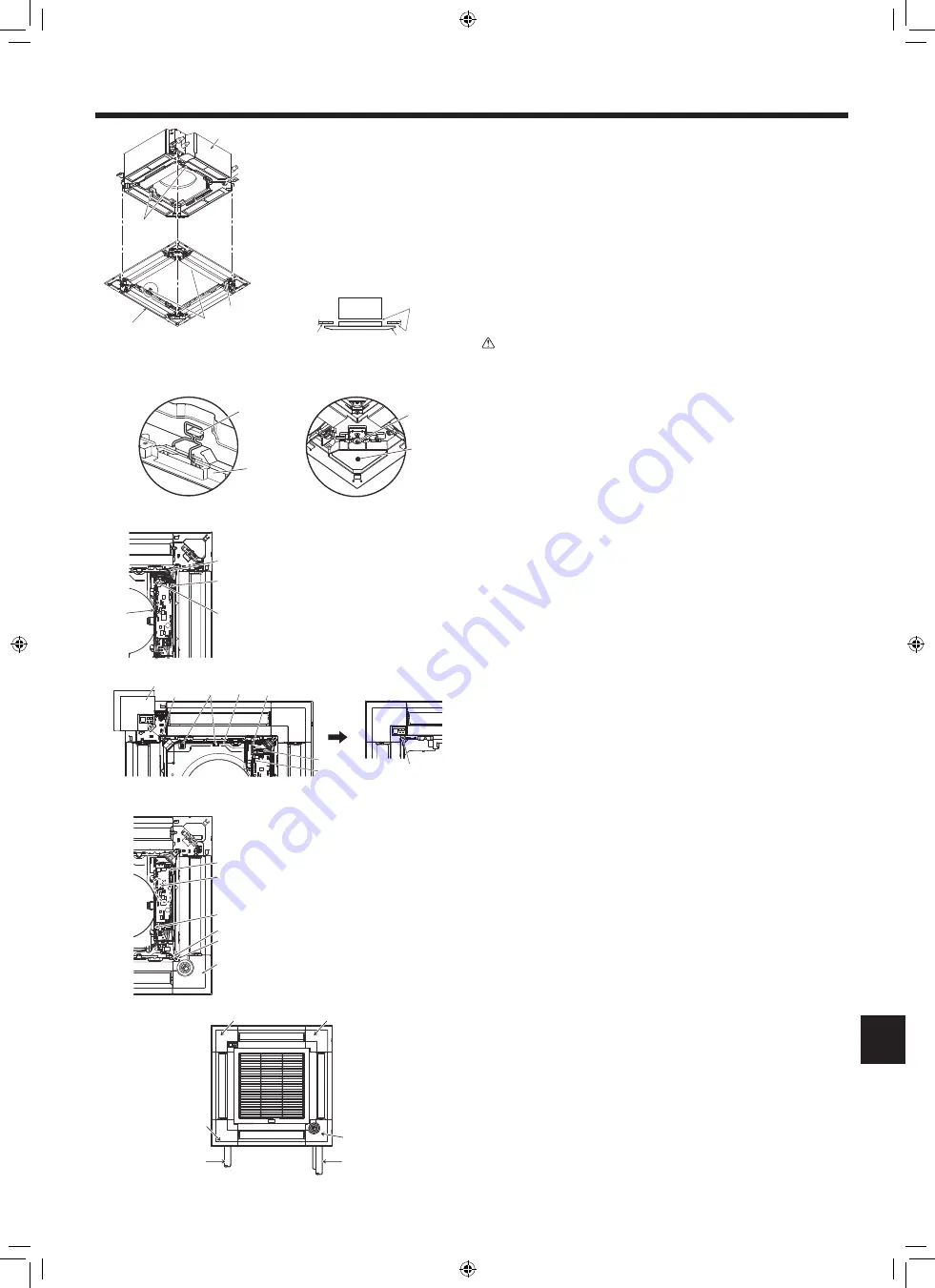 Mitsubishi Electric City Multi PLFY-WL-VEM-E Series Скачать руководство пользователя страница 39