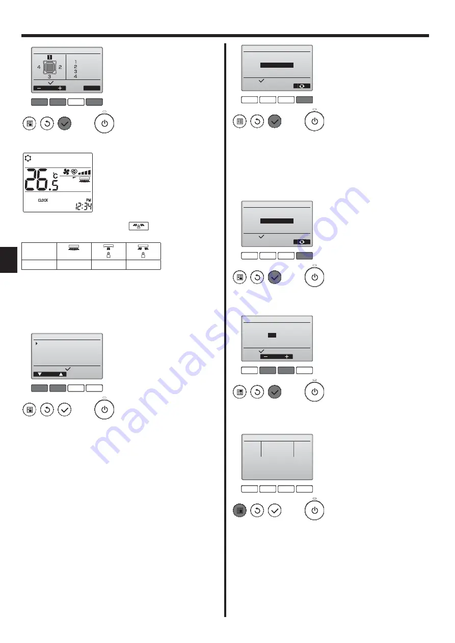 Mitsubishi Electric City Multi PLFY-WP VFM-E Series Operation Manual Download Page 44