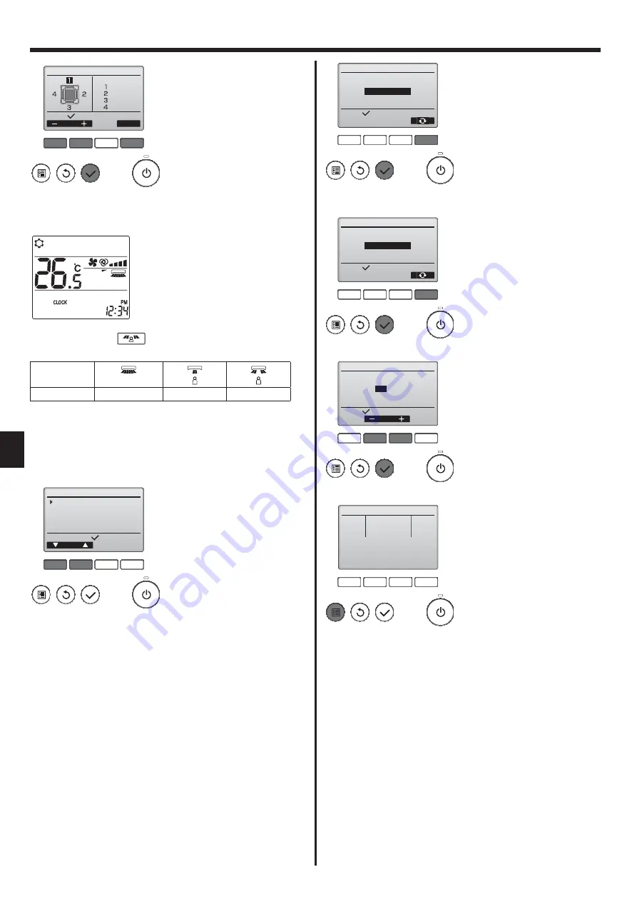 Mitsubishi Electric City Multi PLFY-WP VFM-E Series Operation Manual Download Page 76