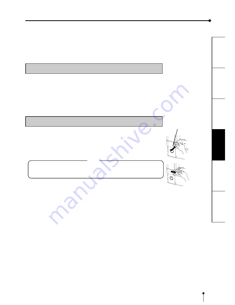 Mitsubishi Electric CP-3020DU Operation Manual Download Page 13