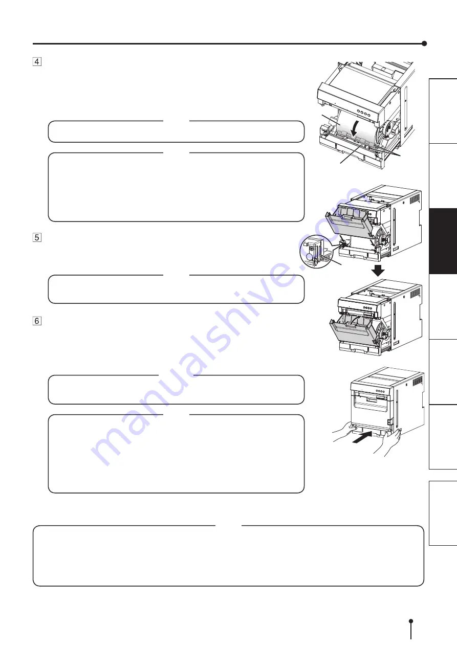 Mitsubishi Electric CP-W5000DW Operation Manual Download Page 16