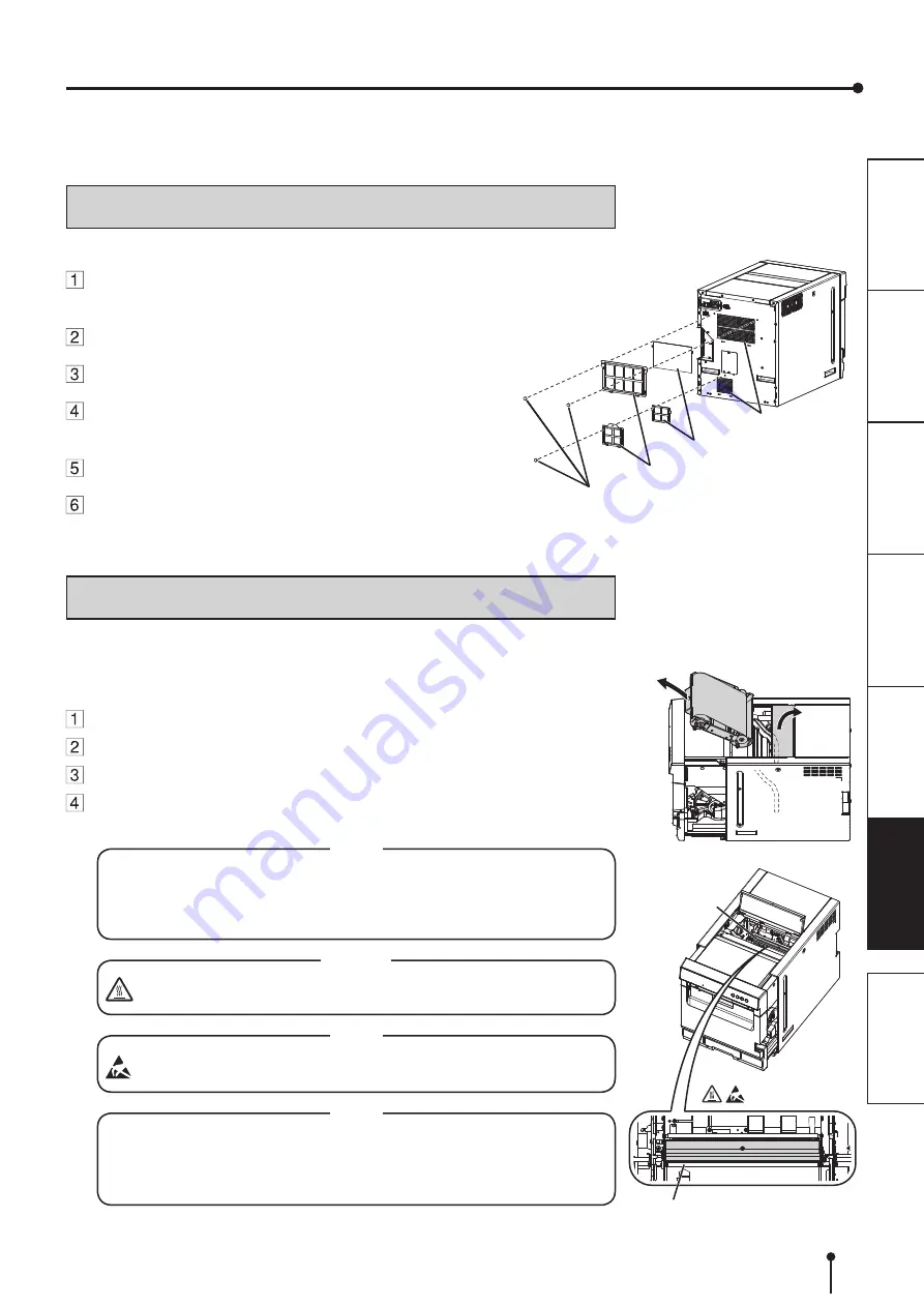 Mitsubishi Electric CP-W5000DW Operation Manual Download Page 27