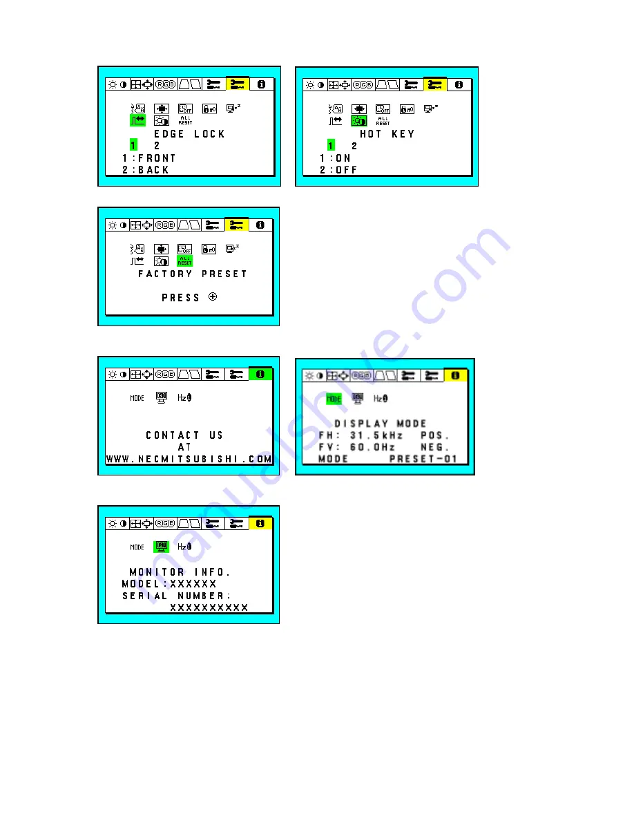 Mitsubishi Electric Diamond Pro 930SB Service Manual Download Page 78