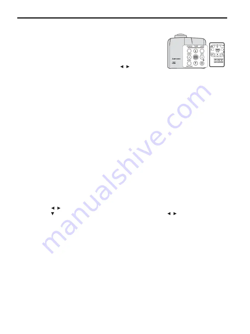 Mitsubishi Electric DLP EW331U-ST User Manual Download Page 28