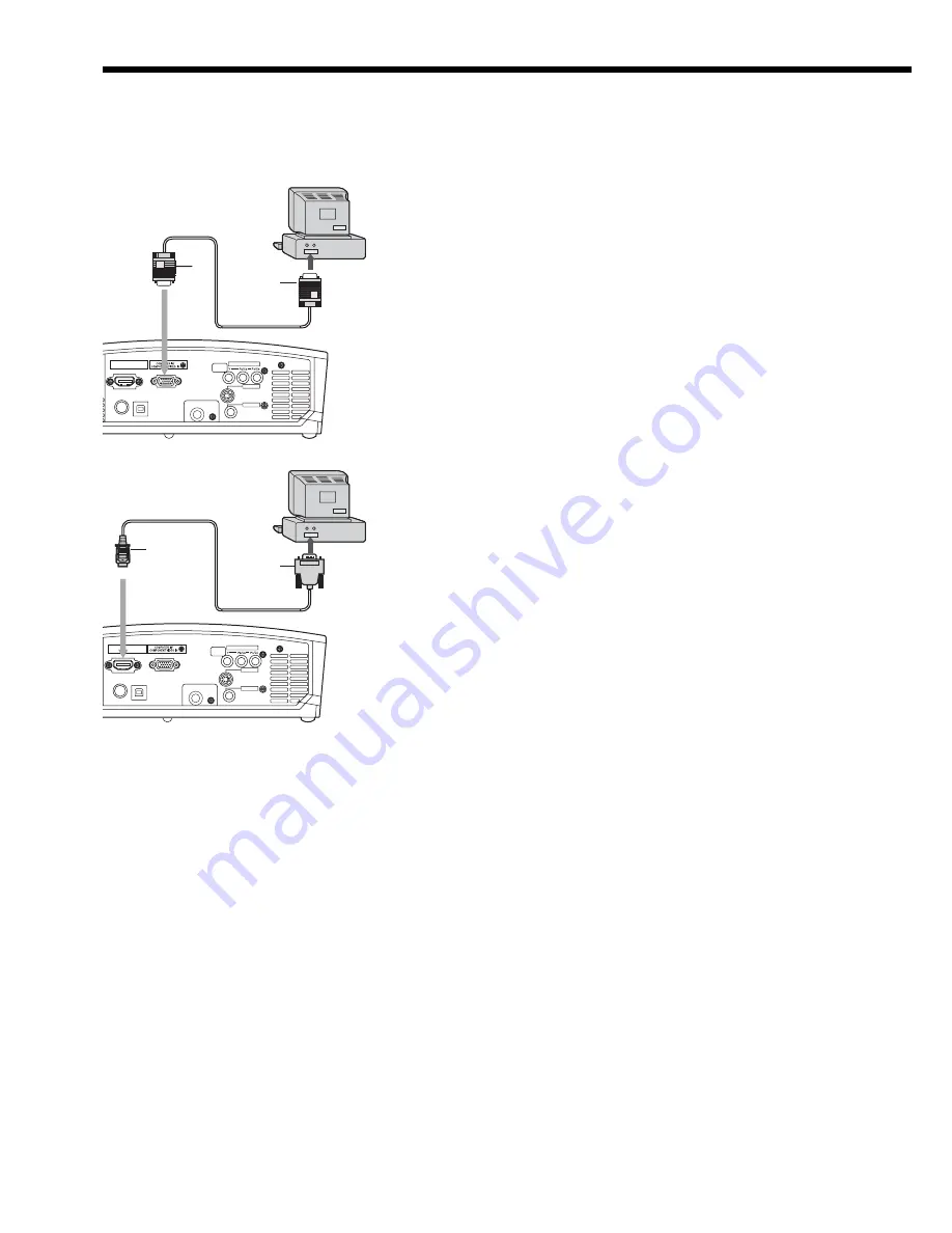 Mitsubishi Electric DLP HD1000 Скачать руководство пользователя страница 20