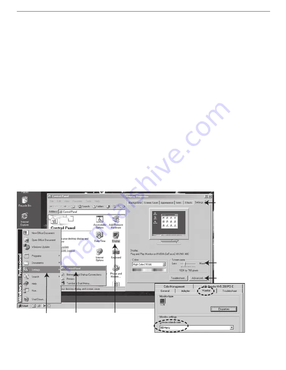 Mitsubishi Electric DLP WD-52631 Скачать руководство пользователя страница 77